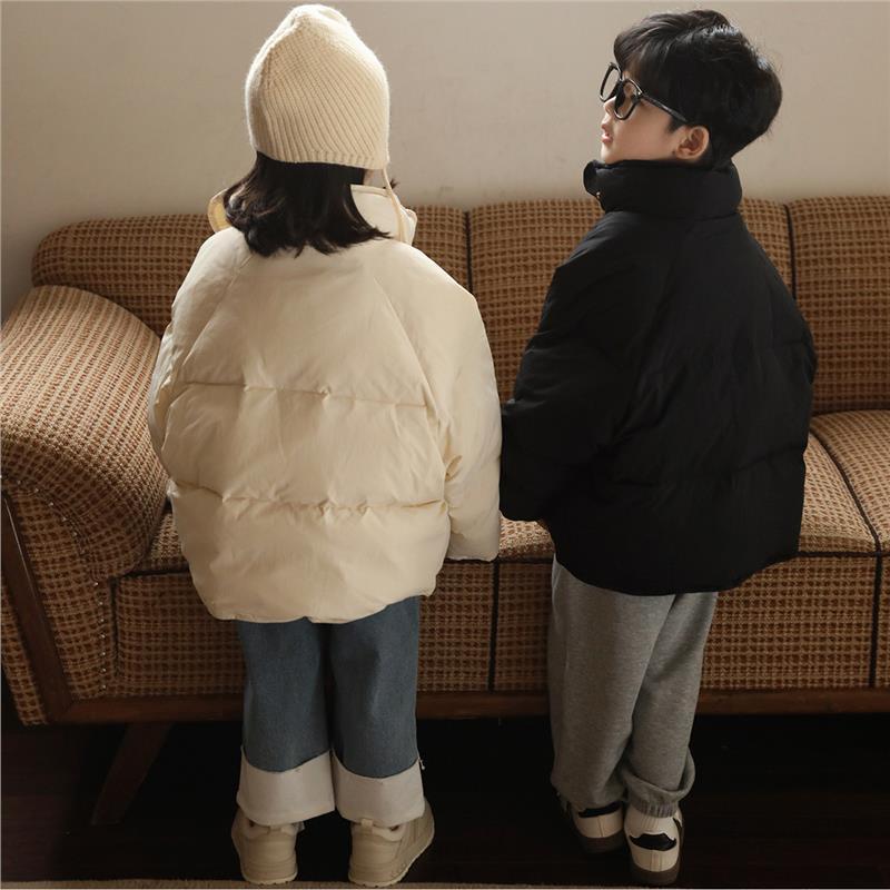 Children's Winter Bread Down Jacket Thick Short