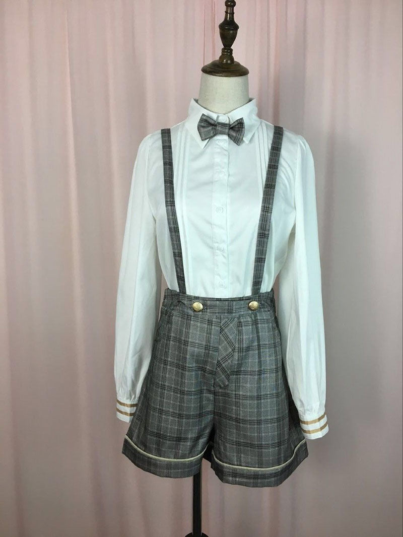 Traje de cosplay Trajes Camisa blusa lolita para niños