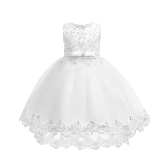 Robe de princesse à fil bouffant à la mode pour filles