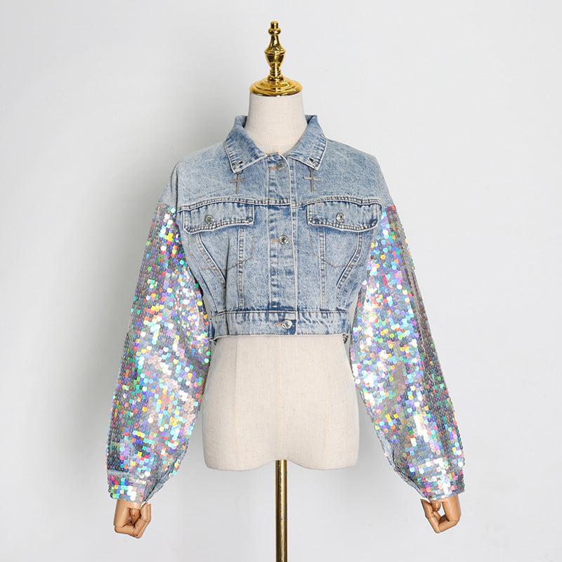 Fashion Design Punk Shiny Girly Style Jacket