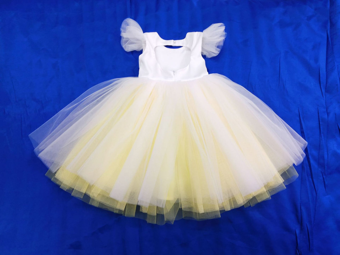 Dulce vestido de princesa Espectáculo de un año