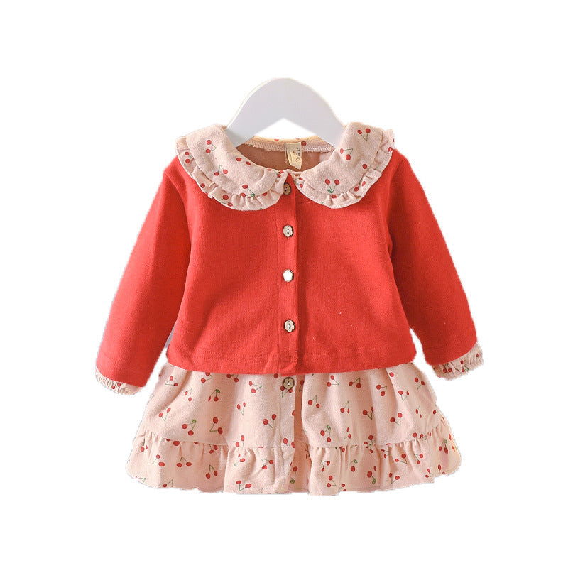 Costume d'automne pour bébé fille