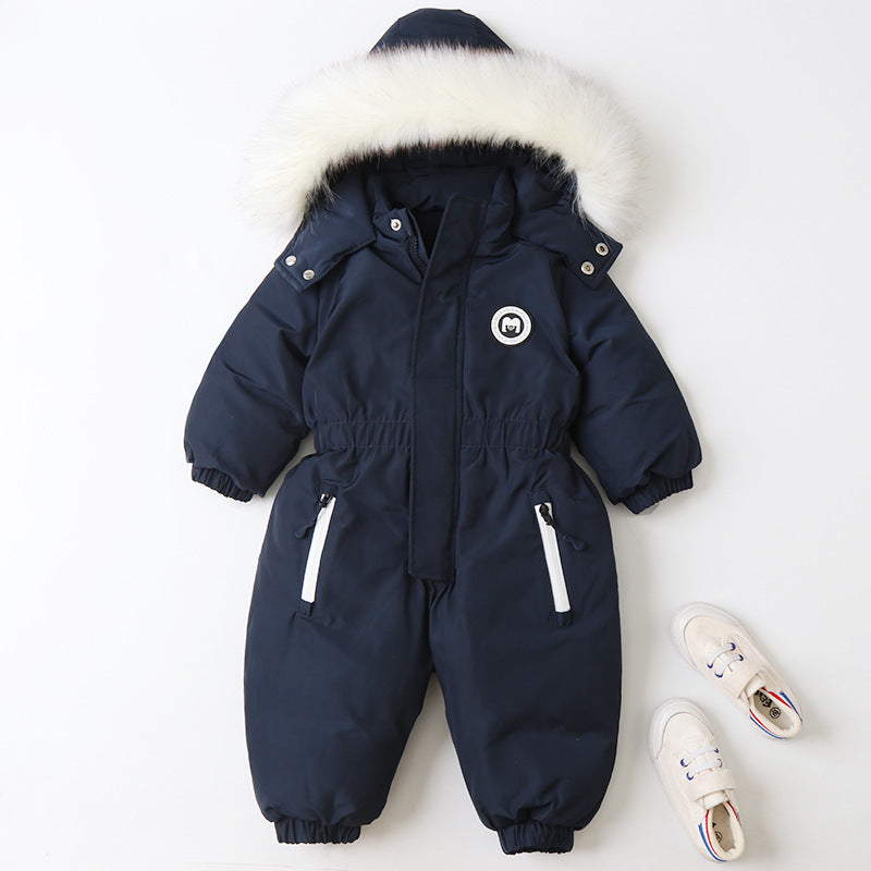 Mode hiver nouvelle combinaison pour enfants