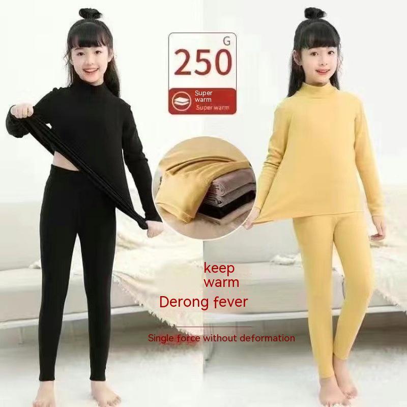 Children's Thermal Underwear Set Dralon Heating