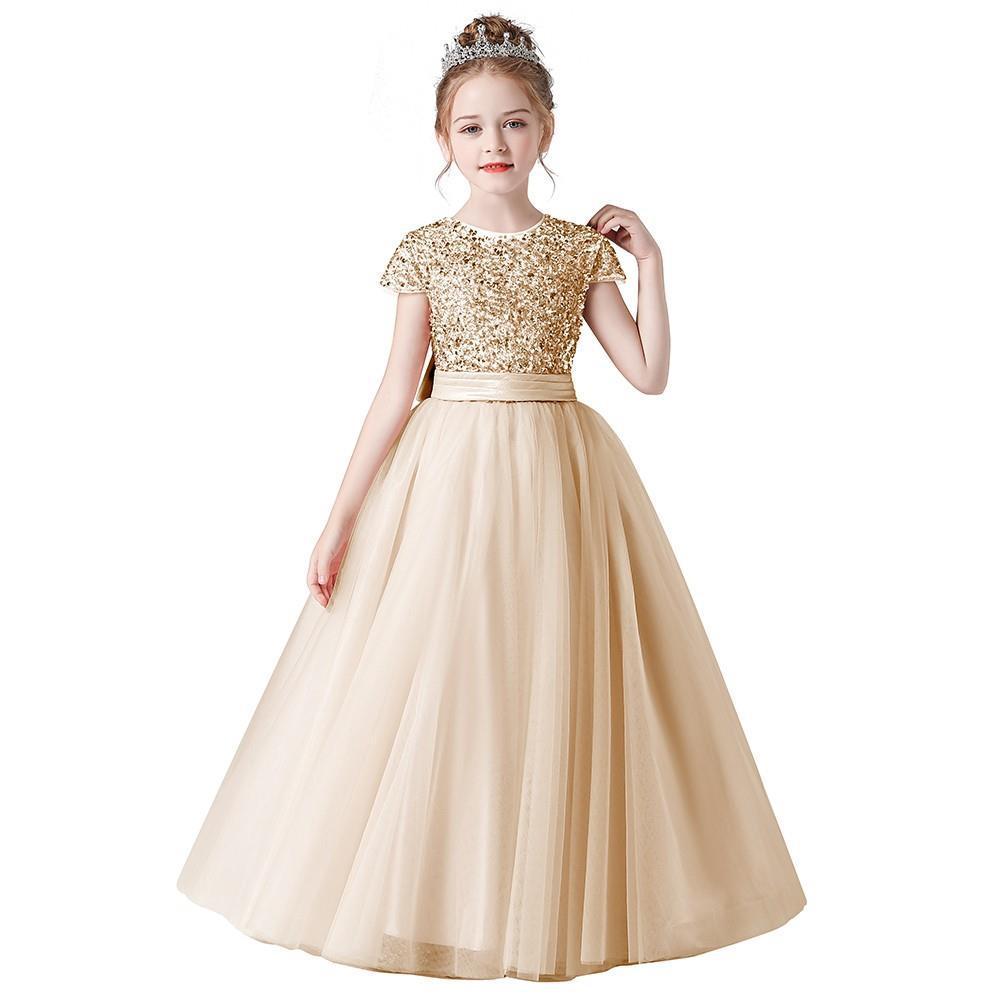 Children's New Princess Dress Piano Playing Dress