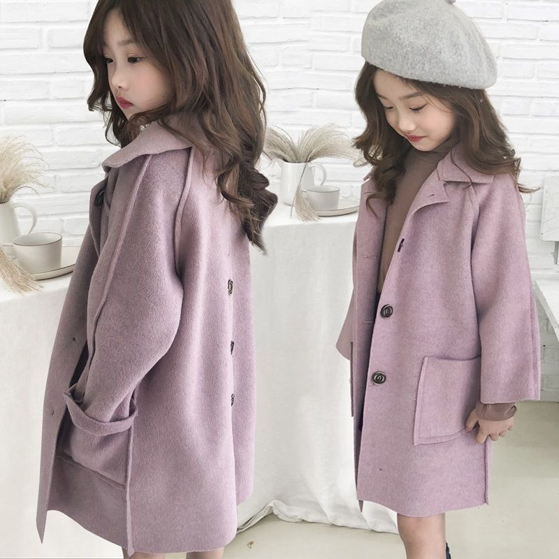 Children's Woolen Coat For Autumn And Winter