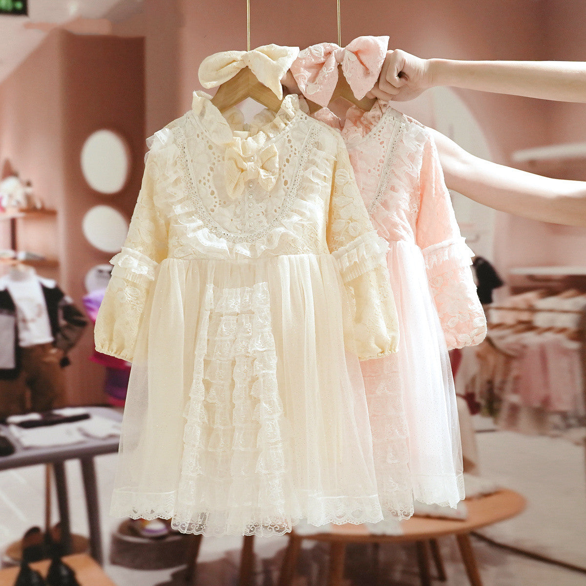 Robe de princesse d'automne décontractée et mignonne pour enfants