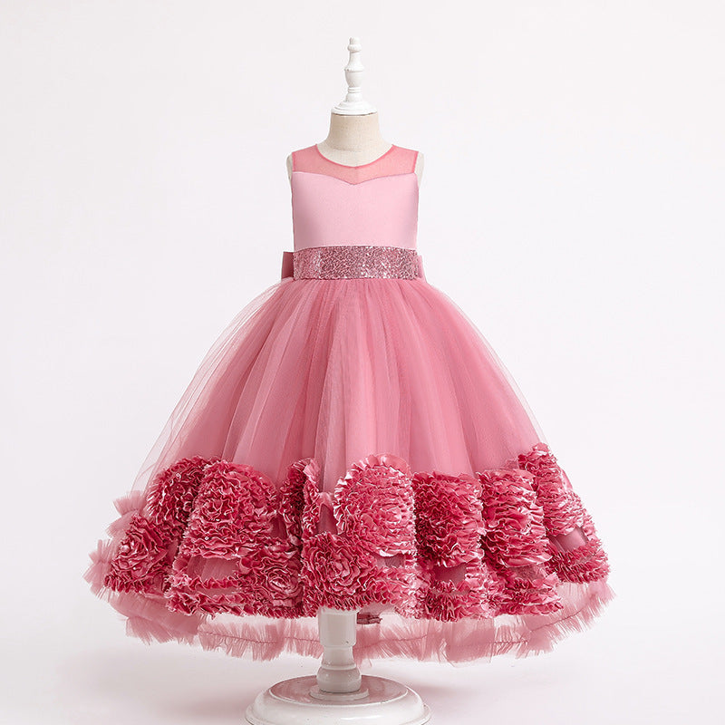 Children's Western Style New Puff Dress Skirt