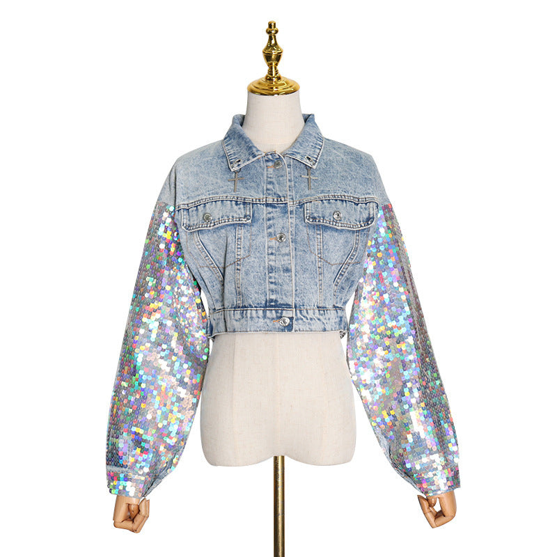 Fashion Design Punk Shiny Girly Style Jacket