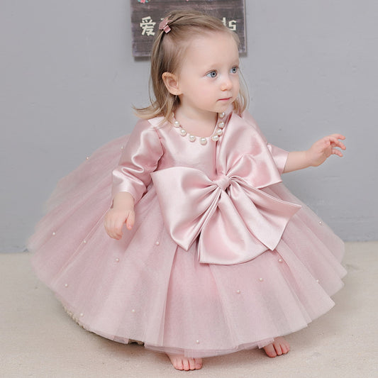 Jupe 100 jours, robe d'anniversaire pour enfants, princesse fleurie