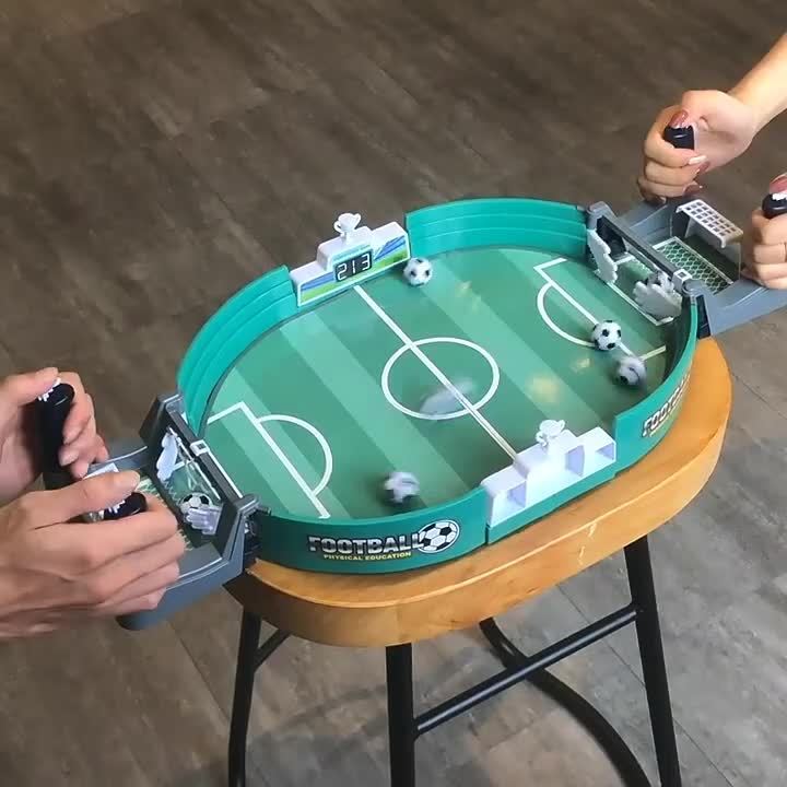 Juego interactivo de mesa de fútbol, ​​mini juego de fútbol de mesa para niños, juego de mesa interactivo de deportes familiares de coordinación mano-ojo entre padres e hijos