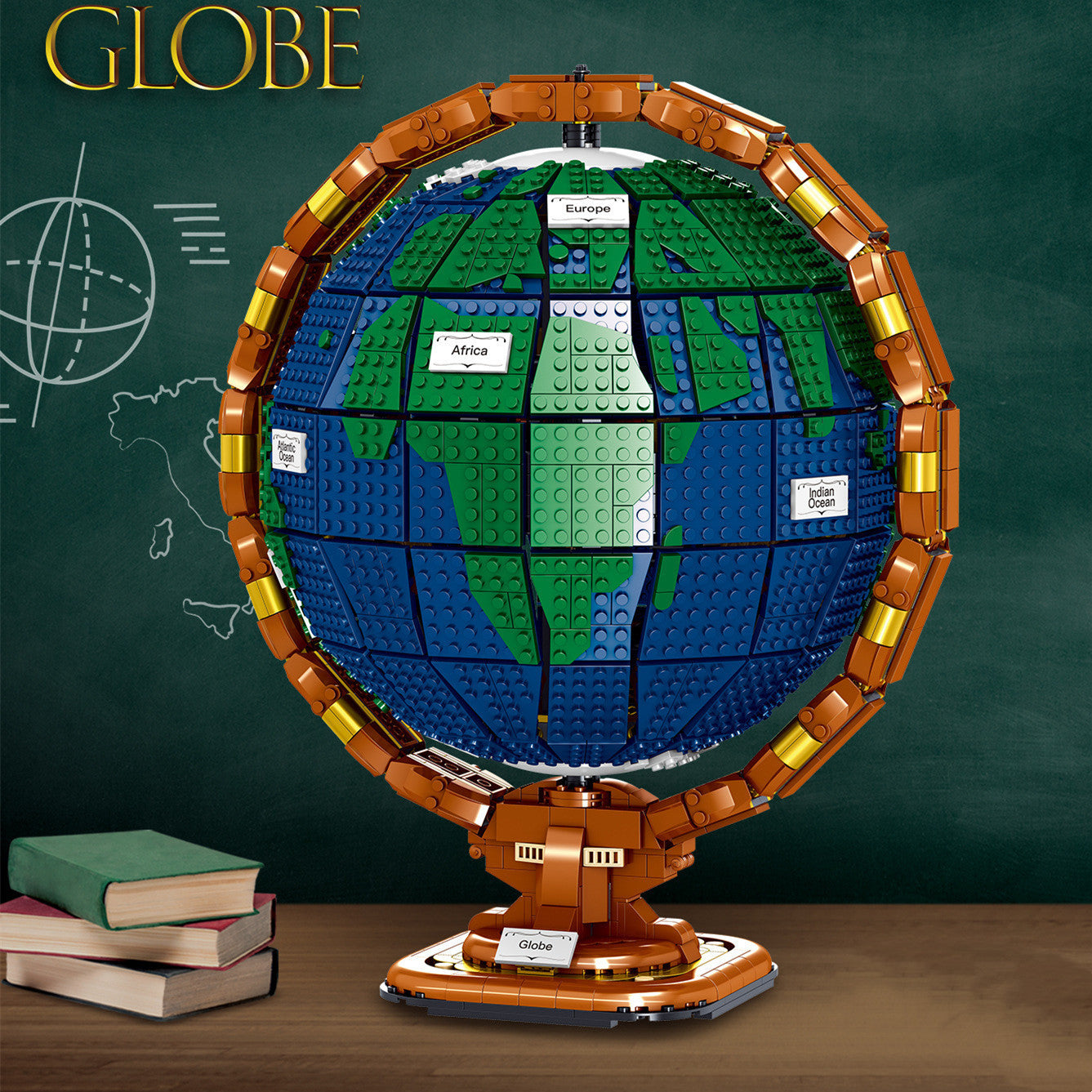 Children's Creative Globe Model Ornaments Assembled Toys