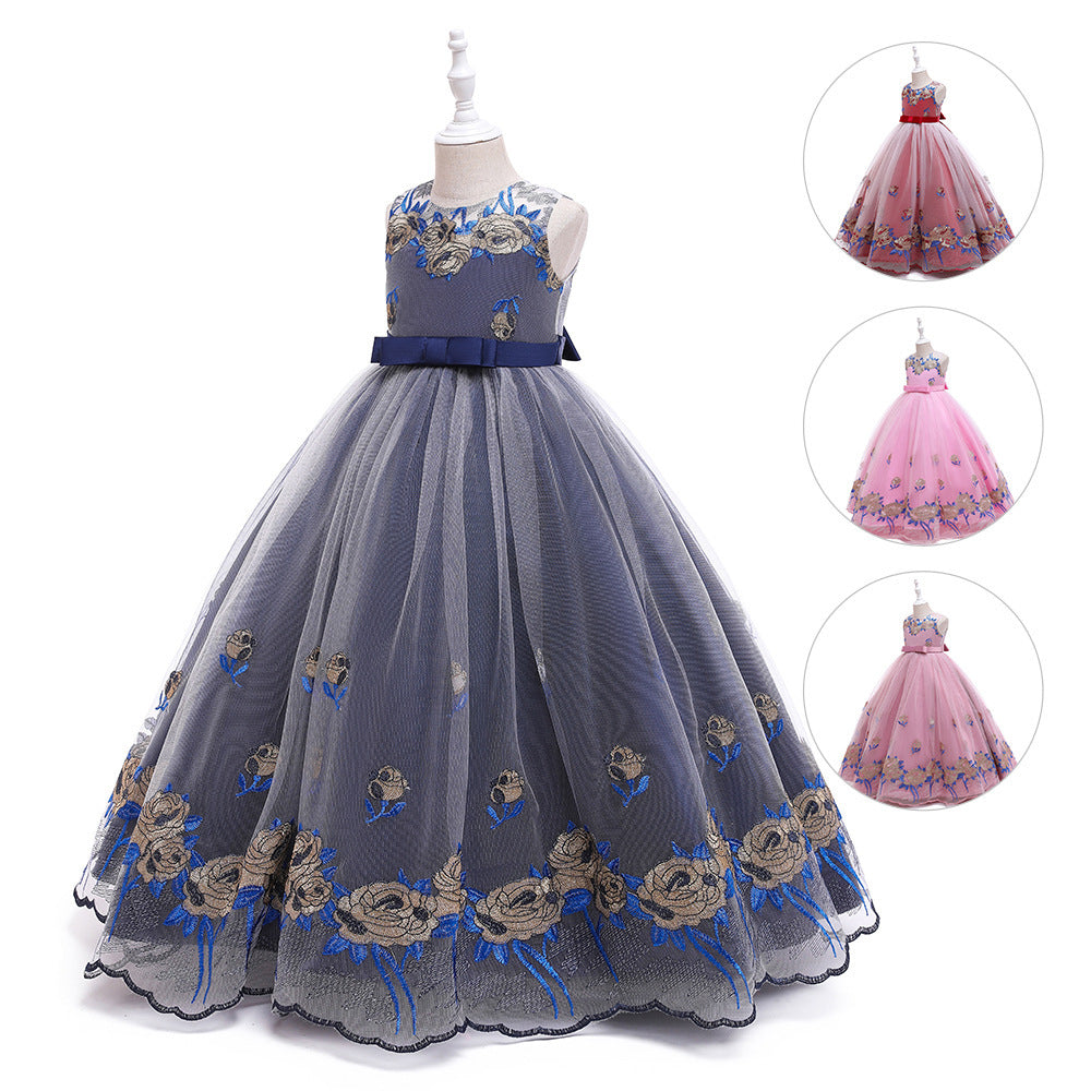 Children's European And American Princess Dress Children's Piano Costume