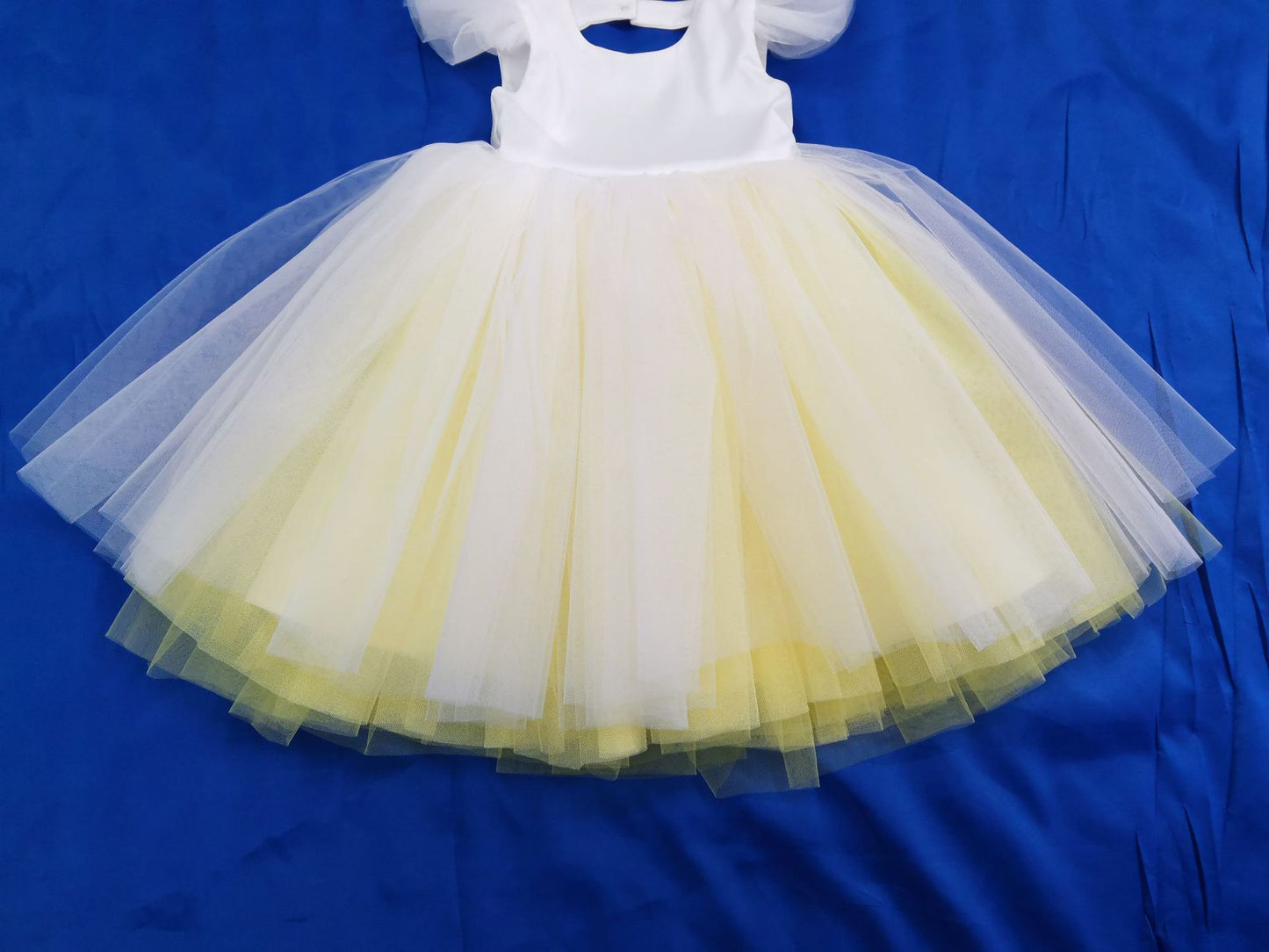 Dulce vestido de princesa Espectáculo de un año