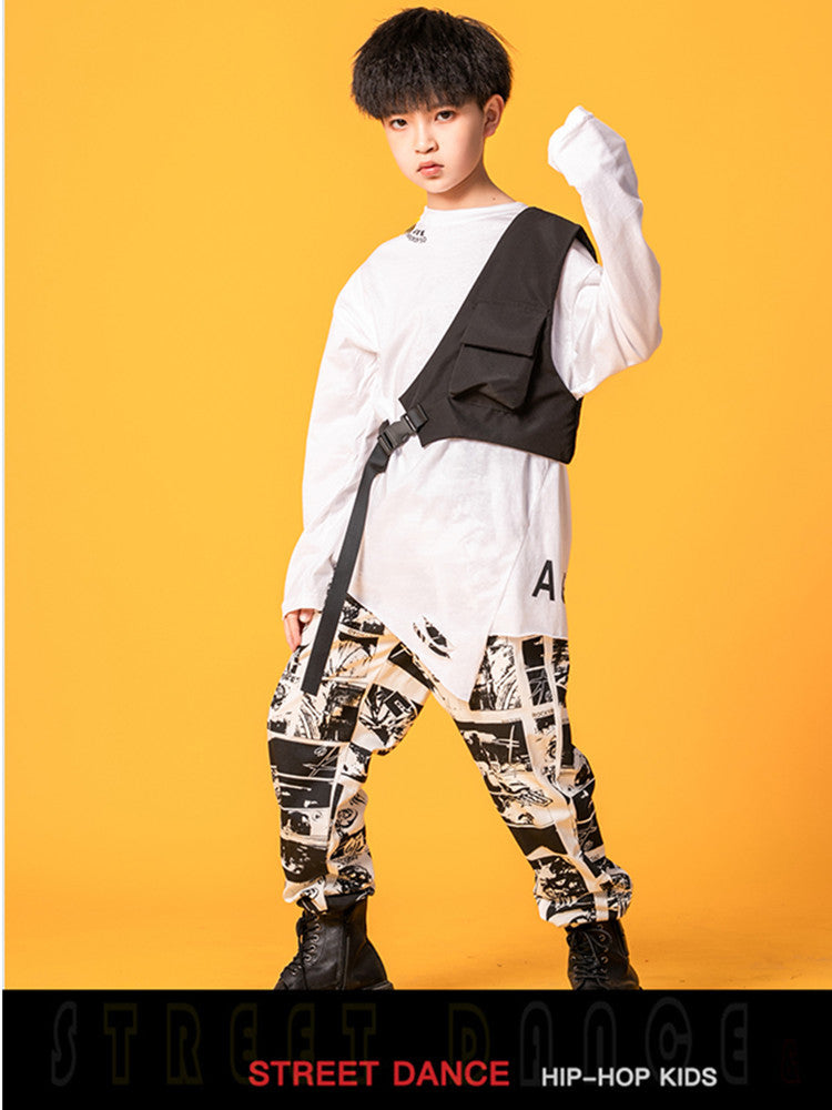 Children's Hip-hop Suits Hip-hop Personality Handsome Costumes