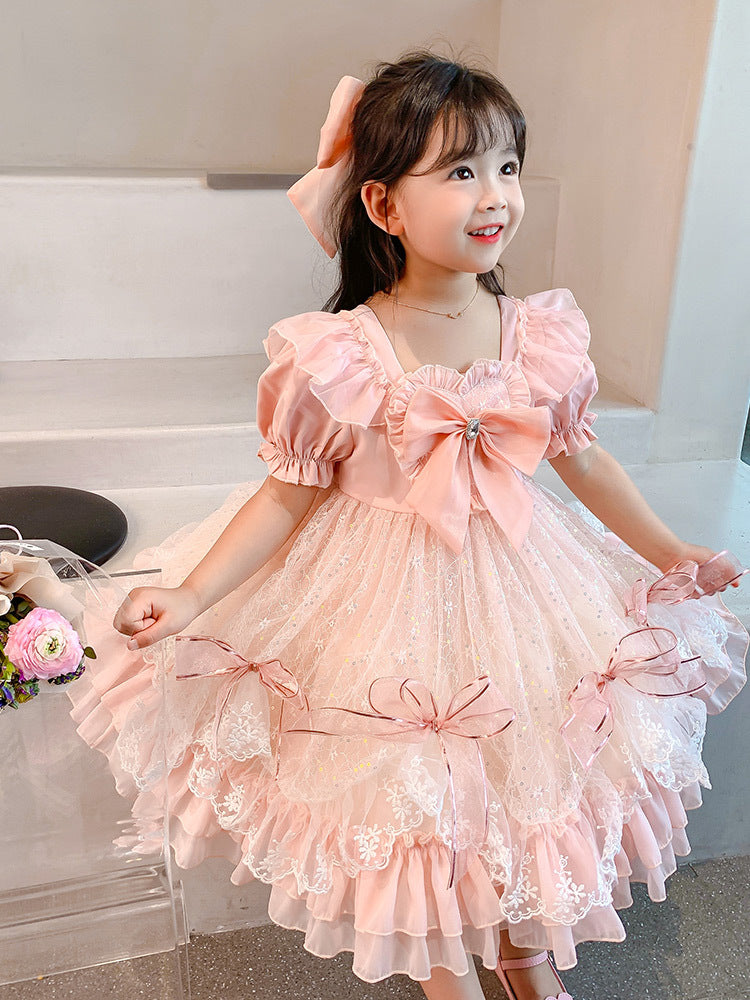 Girls' Court Style Lolita Princess Dress