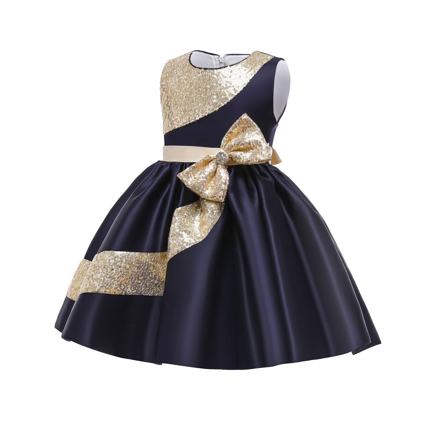 Robe de Performance de Piano pour filles, robe d'enfant, robe de demoiselle d'honneur