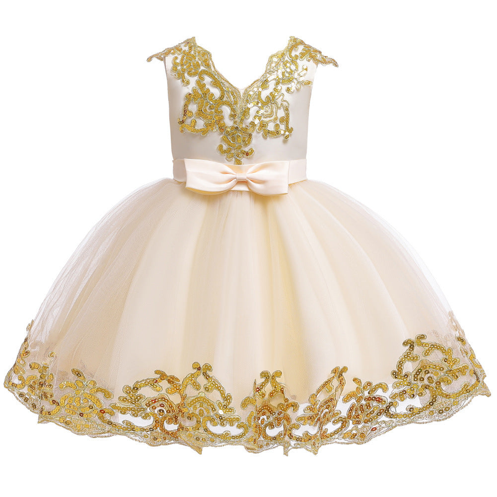 Children's Dress Princess Sequins Tulle Tutu Skirt