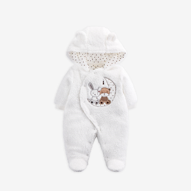 Thicken Warm One-piece Romper For Baby Outing