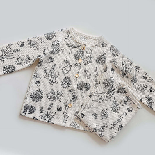 Children's Printed Home Pajama Set