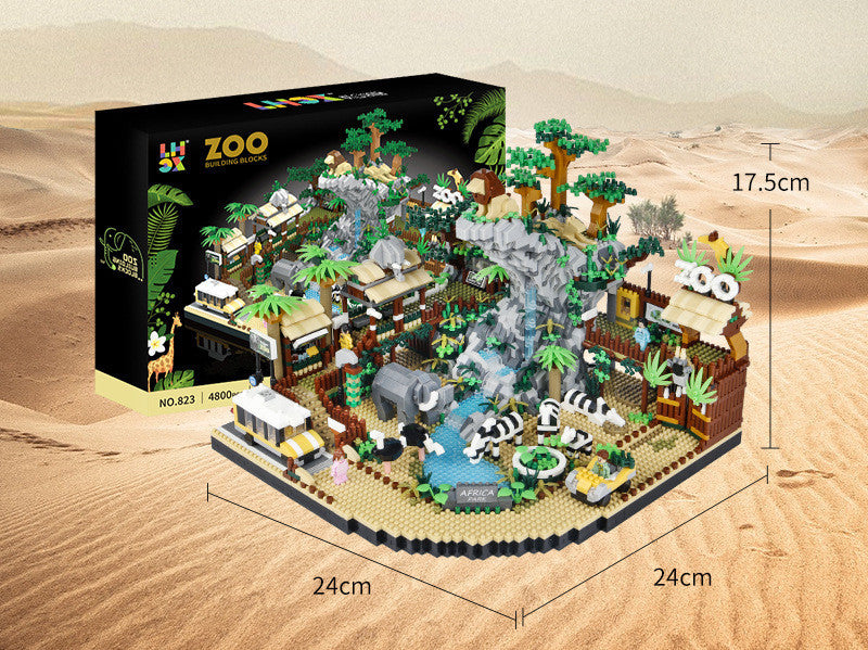 Animal Desert Park Building Model Diamond Educational Toys