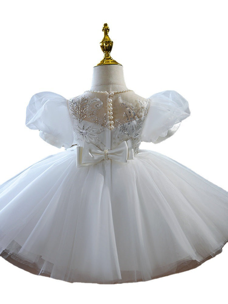 Robe de fille Mariage de demoiselle d'honneur Robe de mariée de fille