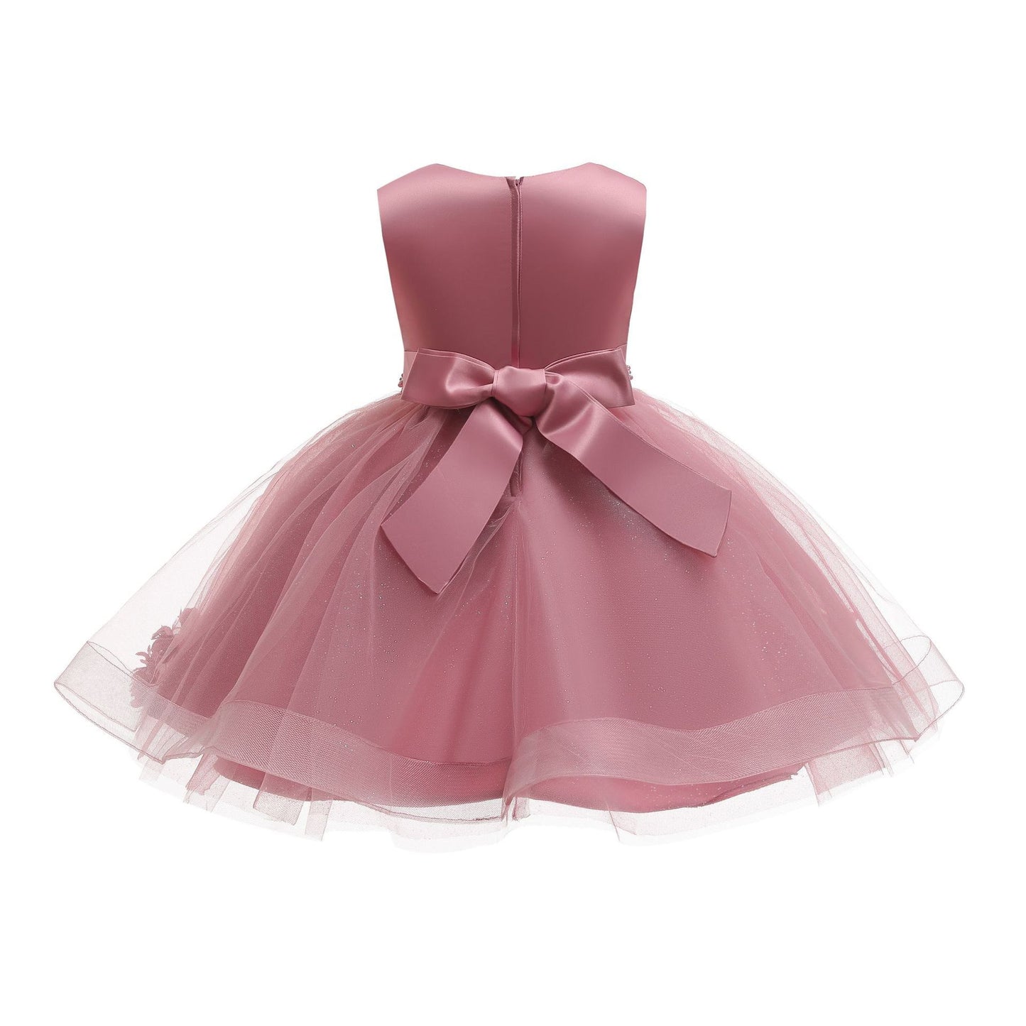 Tutu Skirt Girls Birthday Piano Performance Princess Dress