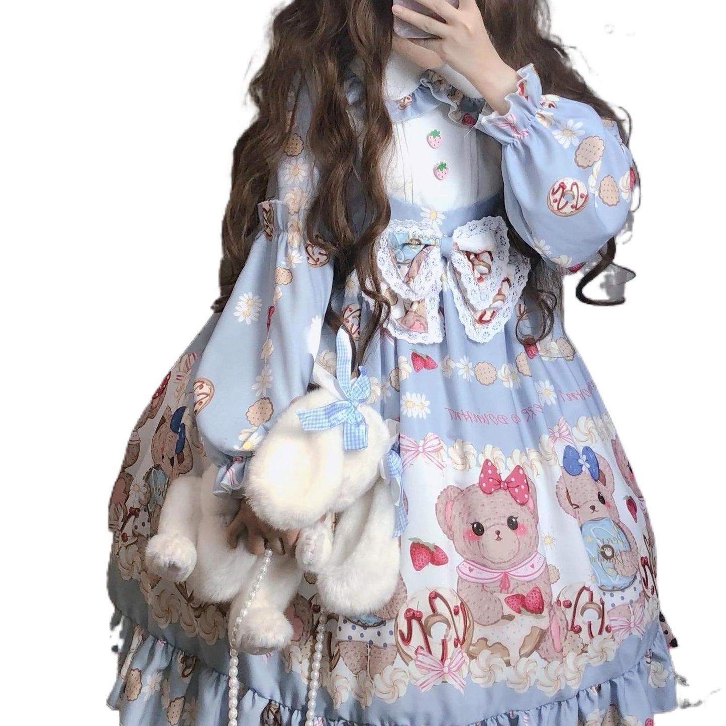 Jupe Lolita mignonne et douce pour fille, nouvelle jupe Lolita, robe de princesse